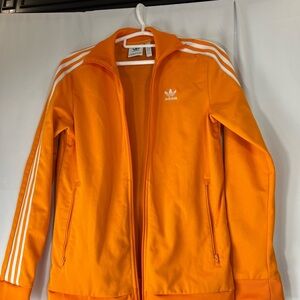 adidas Iriginal Orange Track Jacket (Unisex) Small